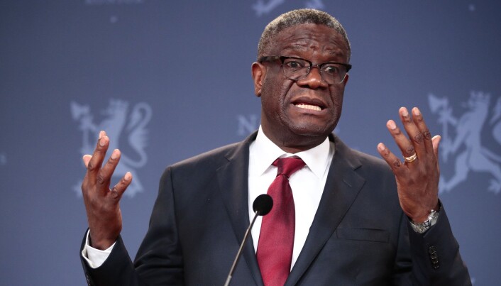 Fredsprisvinner Denis Mukwege peker på konfliktene utvinningen av kobolt skaper i Kongo og ber verdenssamfunnet bidra til anstendig handel og til at utvinningen kan skje under forsvarlige forhold. (Foto: Lise Åserud / NTB scanpix) Fredsprisvinner Denis Mukwege peker på konfliktene utvinningen av kobolt skaper i Kongo og ber verdenssamfunnet bidra til anstendig handel og til at utvinningen kan skje under forsvarlige forhold. (Foto: Lise Åserud / NTB scanpix)