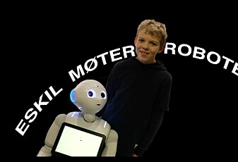 Eskil fikk prøve forskernes roboter