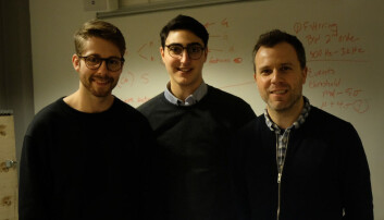 Haakon Haraldsen Roen, Vako Varankian og Stefano Nichele vil at barn skal få være mer sammen med roboter. (Foto: Karoline Spanthus Bjørnfeldt) Haakon Haraldsen Roen, Vako Varankian og Stefano Nichele vil at barn skal få være mer sammen med roboter. (Foto: Karoline Spanthus Bjørnfeldt)
