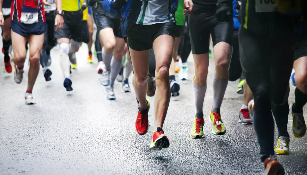 Etter en maraton har maratonløpere tegn på at nyrene har tatt skade, viser ny studie. Problemet kan være varmen, den fysiske utfoldelsen eller væskemangelen, sier forsker. (Foto: Mikael Damkier / Shutterstock / NTB scanpix)