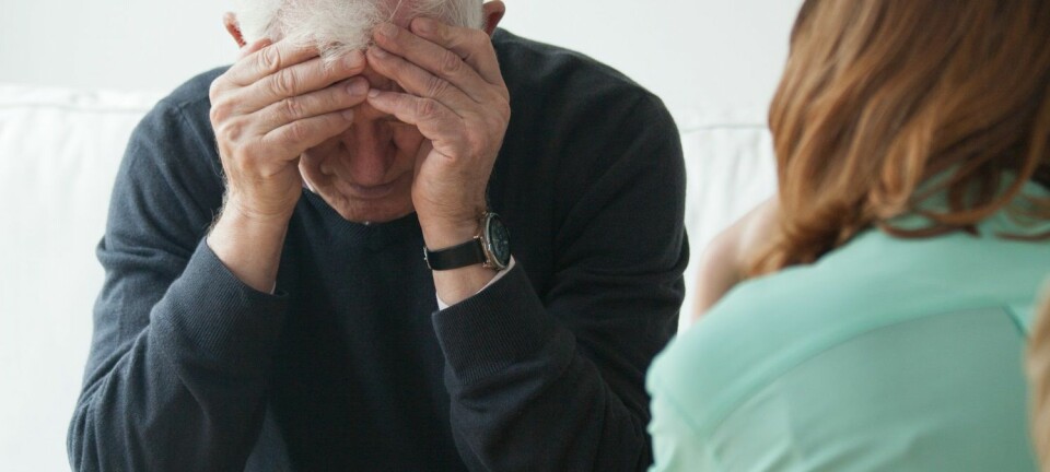 Eldre med psykiske problemer får ofte ikke god nok behandling. (Foto: Shutterstock / Scanpix)