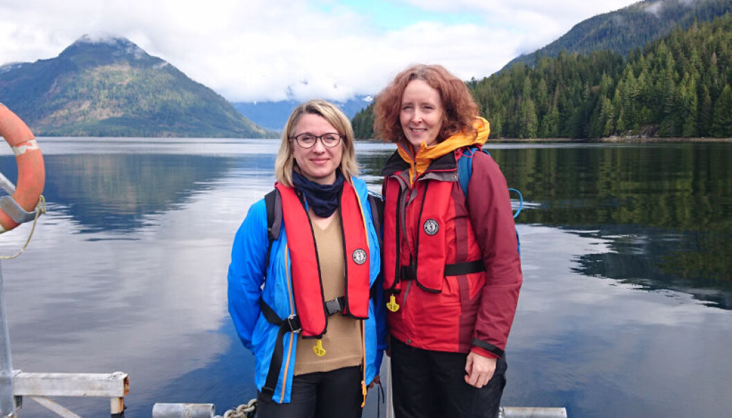 Prosjektleder Ann-Magnhild Solås og forsker Ingrid Kvalvik i British Columbia, Canada, for å lære hvordan ulike interessegrupper får frem sine syn i planprosessene der. (Foto: Nofima) Prosjektleder Ann-Magnhild Solås og forsker Ingrid Kvalvik i British Columbia, Canada, for å lære hvordan ulike interessegrupper får frem sine syn i planprosessene der. (Foto: Nofima)