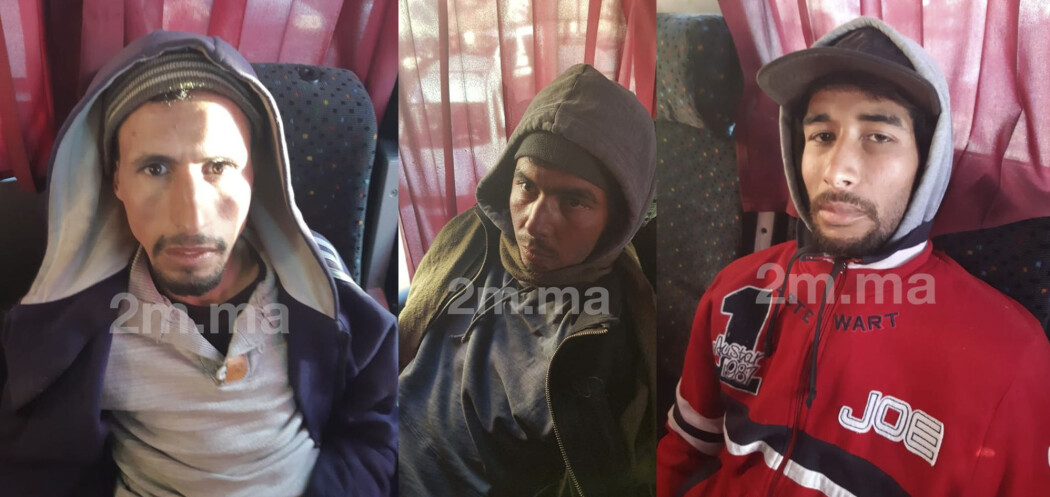 Tre mistenkte (bildet) skal være pågrepet i forbindelse med dobbeltdrapet i Marokko, som nå etterforskes som en terrorhandling. (Foto: 2M.ma / NTB scanpix) Tre mistenkte (bildet) skal være pågrepet i forbindelse med dobbeltdrapet i Marokko, som nå etterforskes som en terrorhandling. (Foto: 2M.ma / NTB scanpix)