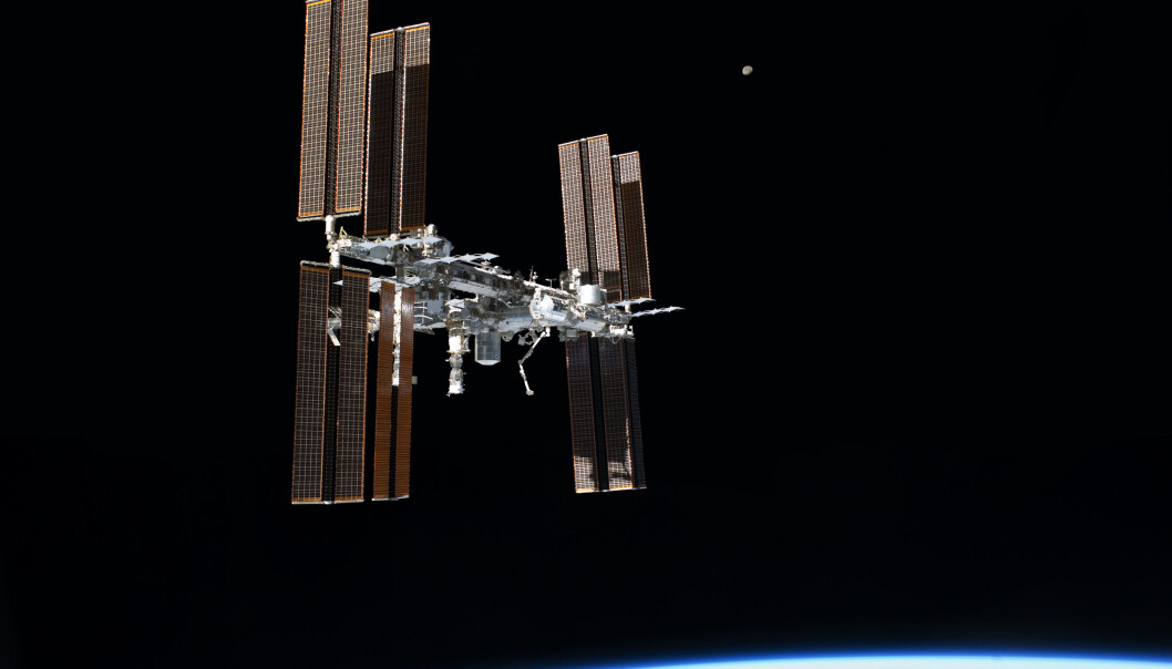 Den internasjonale romstasjonen. (Foto: NASA) Den internasjonale romstasjonen. (Foto: NASA)
