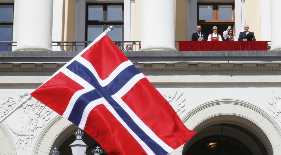 Norge i rødt, hvitt og … høyt?