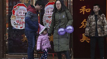 Færre kinesere for første gang på 70 år