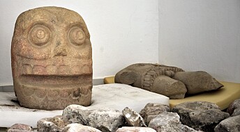 Tempel der mennesker ble flådd funnet i Mexico