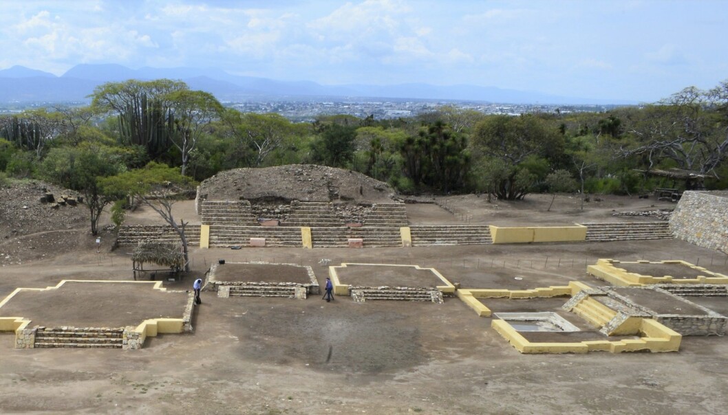 Tempelområdet der mennesker ble ofret og flådd til ære for den prekolumbiske guden Xipe Totec. (Foto: Meliton Tapia Davila / INAH / AP / NTB scanpix) Tempelområdet der mennesker ble ofret og flådd til ære for den prekolumbiske guden Xipe Totec. (Foto: Meliton Tapia Davila / INAH / AP / NTB scanpix)