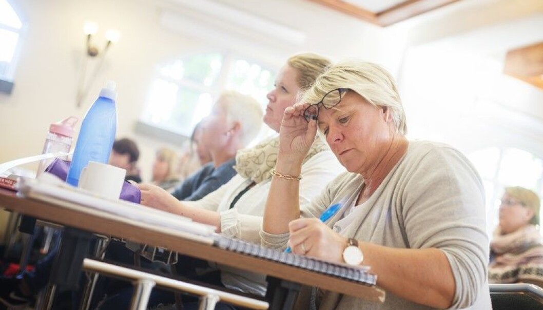 Fagskolene har akkurat fått anerkjennelse som høyere utdanning. Det betyr blant annet at studentene får studiepoeng i stedet for fagskolepoeng. (Illustrasjonsfoto: Martin Lundsvoll / Aldring og helse) Fagskolene har akkurat fått anerkjennelse som høyere utdanning. Det betyr blant annet at studentene får studiepoeng i stedet for fagskolepoeng. (Illustrasjonsfoto: Martin Lundsvoll / Aldring og helse)