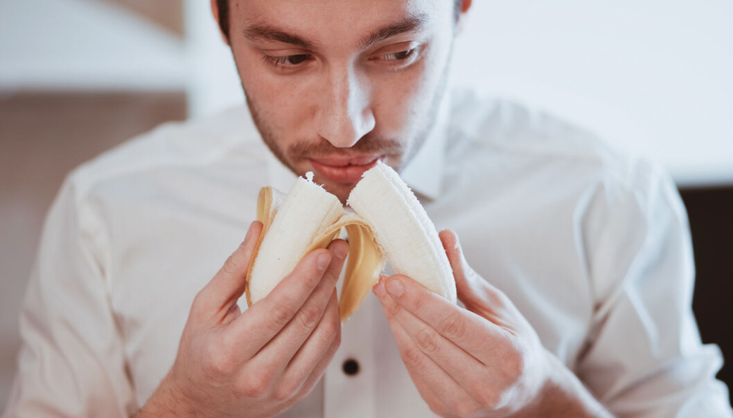 Mennesker og hunder er blant annet omtrent like sensitive for lukten av banan. (Illustrasjonsbilde: Shutterstock/NTB Scanpix) Mennesker og hunder er blant annet omtrent like sensitive for lukten av banan. (Illustrasjonsbilde: Shutterstock/NTB Scanpix)