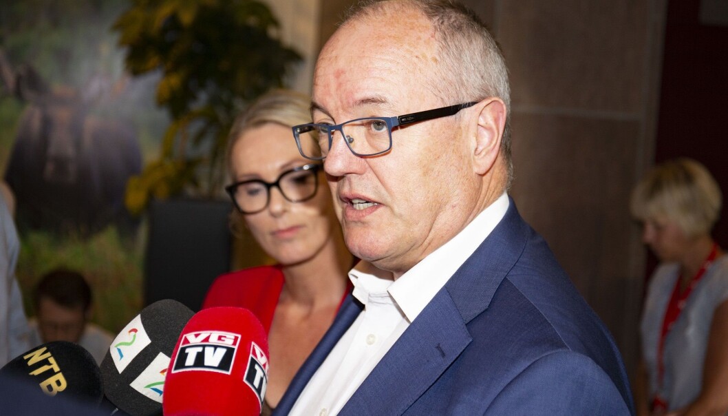 Rektor ved NTNU, Gunnar Bovim, kan smile breiast over mediestatistikken for 2018. (Foto: Fredrik Hagen / NTB scanpix) Rektor ved NTNU, Gunnar Bovim, kan smile breiast over mediestatistikken for 2018. (Foto: Fredrik Hagen / NTB scanpix)