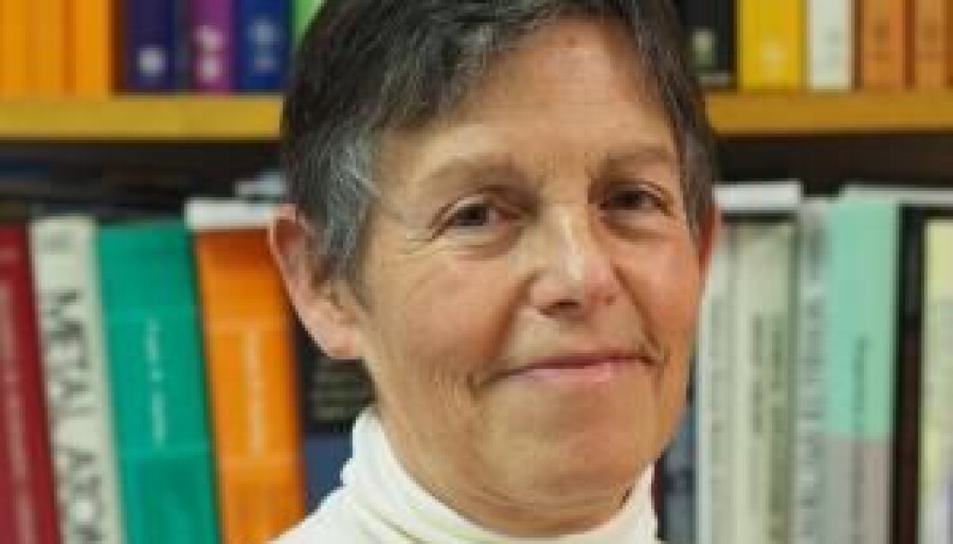 Odile Eisenstein er professor II ved Kjemisk institutt. En del av prisen er en tur for å forelese for studenter i Storbritannia. (Foto: UiO) Odile Eisenstein er professor II ved Kjemisk institutt. En del av prisen er en tur for å forelese for studenter i Storbritannia. (Foto: UiO)