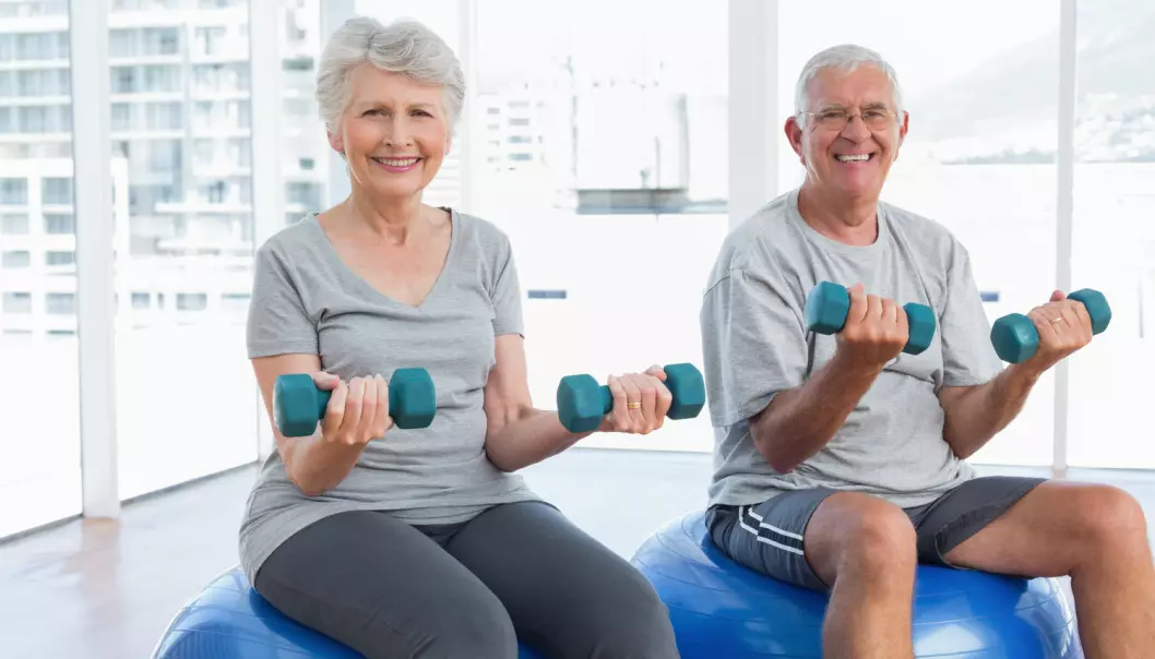 - Hvorfor kan ikke pasienter på sykehjem også få ta del i den viktige trenden med økt fysisk aktivitet og trening for eldre, spør kronikkforfatterne. (Foto: Shutterstock / NTB scanpix)