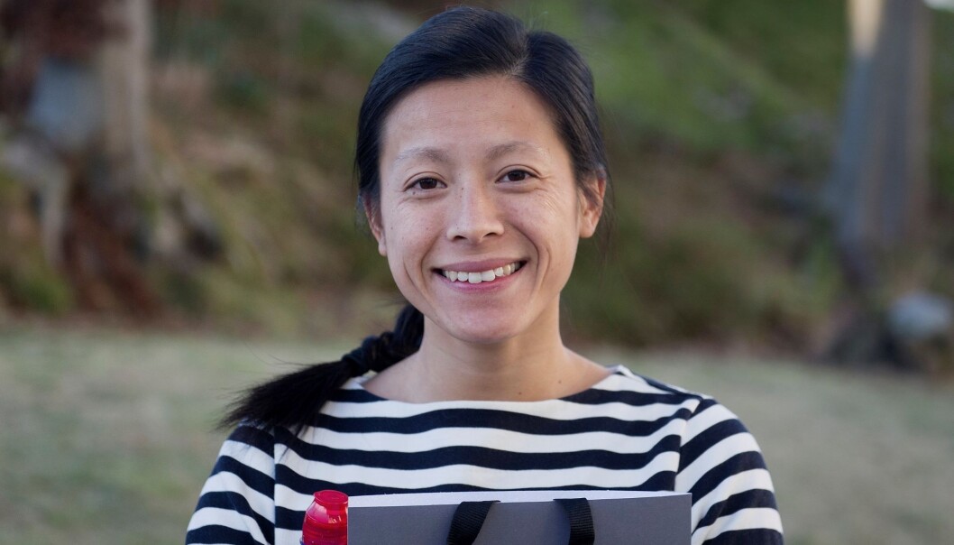 Stipendiat Mai Nguyen-Ones vant årets FIBE-pris for en vitenskapelig artikkel der hun tar for seg prisdannelsen ved norske bensinstasjoner. (Foto: NHH) Stipendiat Mai Nguyen-Ones vant årets FIBE-pris for en vitenskapelig artikkel der hun tar for seg prisdannelsen ved norske bensinstasjoner. (Foto: NHH)
