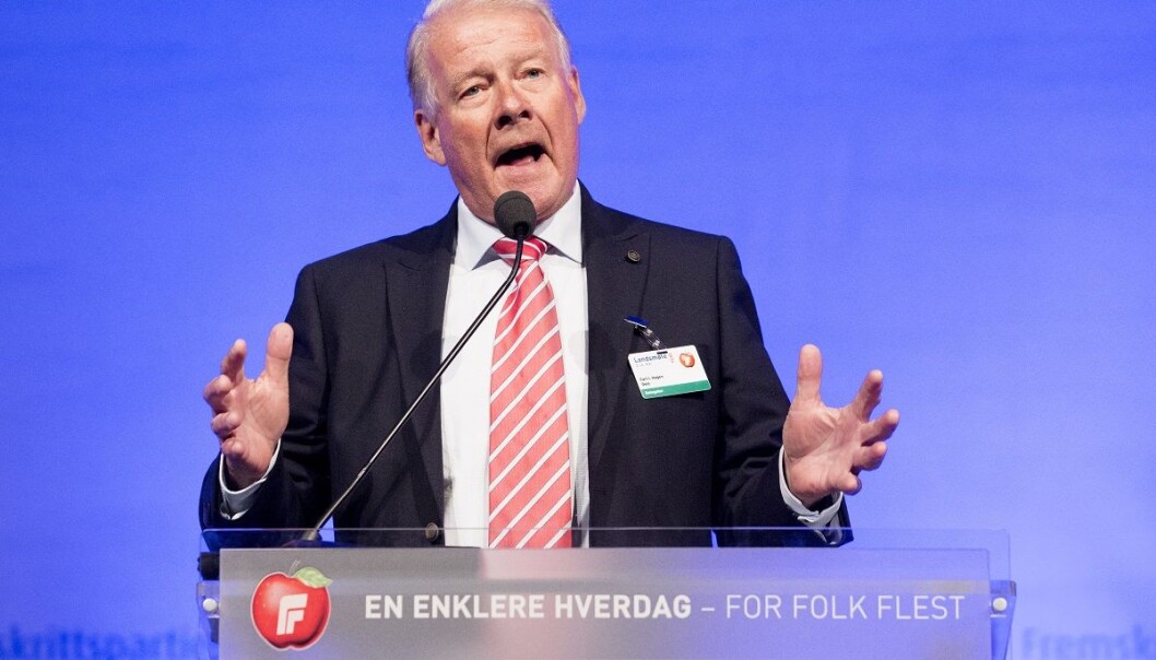 Hadde Carl I. Hagen rett hele tiden, da han omtalte NRK som ARK - Arbeiderpartiets rikskringkasting? (Foto: Håkon Mosvold Larsen, NTB scanpix) Hadde Carl I. Hagen rett hele tiden, da han omtalte NRK som ARK - Arbeiderpartiets rikskringkasting? (Foto: Håkon Mosvold Larsen, NTB scanpix)