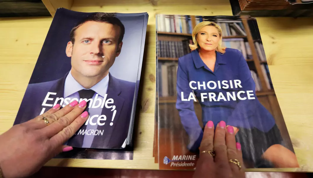 Fransk valg står mellom elite og anti-elite