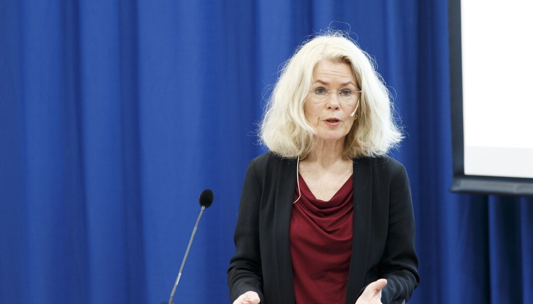 Professor Grete Brochmann sier eldrebølgen er en demografisk utfordring som man i beste fall kan utsette med innvandring. (Foto: Gorm Kallestad / NTB scanpix) Professor Grete Brochmann sier eldrebølgen er en demografisk utfordring som man i beste fall kan utsette med innvandring. (Foto: Gorm Kallestad / NTB scanpix)