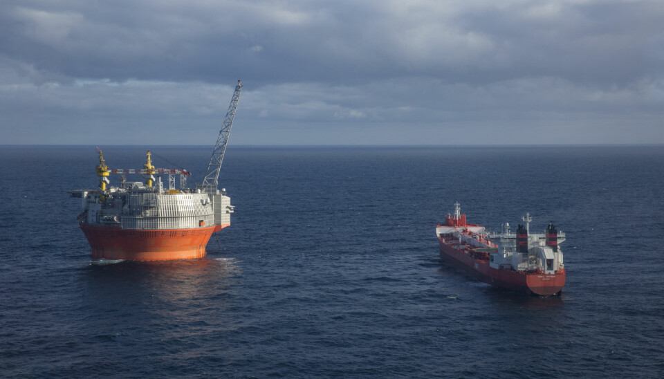 Oljen i Barentshavet er fortsatt lite utforsket sammenlignet med i Norskehavet. Bildet viser Goliat-feltet som er det første oljefeltet som har startet produksjonen i den norske delen av Barentshavet.  (Foto: Jan-Morten Bjørnbakk / NTB scanpix)