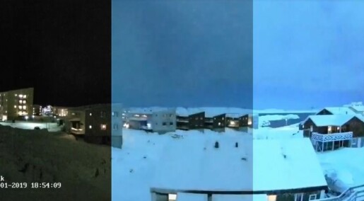 Meteor rett over Grønlands hovedstad: Se de fascinerende videoene