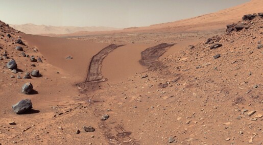 Slik lager du murstein av Mars-jord
