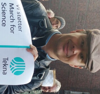 For klimaforskere er marsjen spesielt viktig, mener Rasmus Benestad. (Foto: Nina Kristiansen) For klimaforskere er marsjen spesielt viktig, mener Rasmus Benestad. (Foto: Nina Kristiansen)
