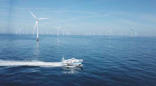 Denne båten gjør det lettere å fikse vindmøller til havs