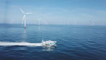 Denne båten gjør det lettere å fikse vindmøller til havs