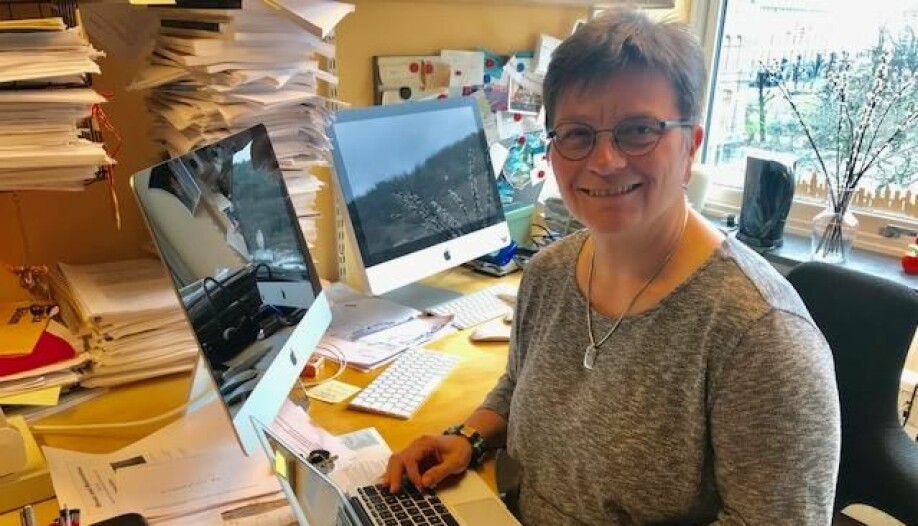 Gisela Böhm er forsker i klimapsykologi ved Det psykologiske fakultet på Universitetet i Bergen. (Foto: Margareth Barndon, UiB)