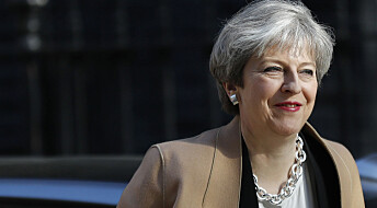 Storbritannia-ekspert: Smart av May å gå til valg