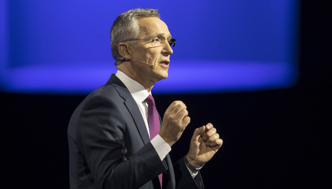 NATO ledes i dag av Norges tidligere statsminister Jens Stoltenberg. Han har flere ganger uttrykt støtte til den amerikanske presidentens krav om at de andre medlemslandene må bidra mer. (Foto: Vidar Ruud / NTB scanpix) NATO ledes i dag av Norges tidligere statsminister Jens Stoltenberg. Han har flere ganger uttrykt støtte til den amerikanske presidentens krav om at de andre medlemslandene må bidra mer. (Foto: Vidar Ruud / NTB scanpix)