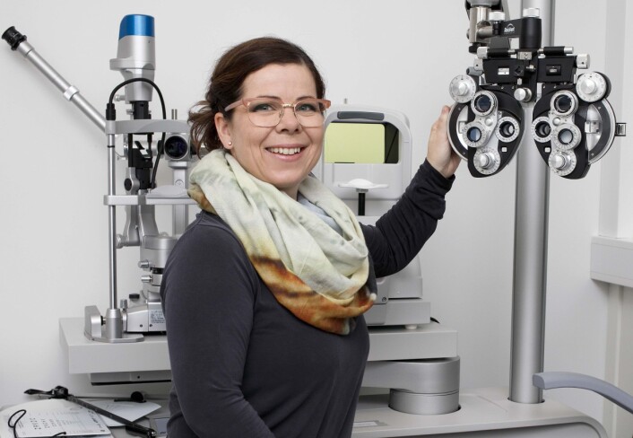 Gro Horgen Vikesdal er forsker ved Institutt for optometri, radiografi og lysdesign på Høgskolen i Sørøst-Norge. (Foto: Høgskolen i Sørøst-Norge) Gro Horgen Vikesdal er forsker ved Institutt for optometri, radiografi og lysdesign på Høgskolen i Sørøst-Norge. (Foto: Høgskolen i Sørøst-Norge)
