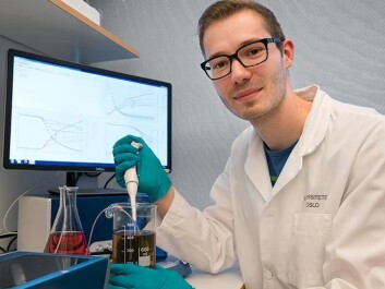 Doktorgradskandidat Sebastian Geissler forsvarte sin doktorgrad på Institutt for klinisk odontologi 7. april. (Foto: Håkon Størmer, Det odontologiske fakultet/UiO) Doktorgradskandidat Sebastian Geissler forsvarte sin doktorgrad på Institutt for klinisk odontologi 7. april. (Foto: Håkon Størmer, Det odontologiske fakultet/UiO)