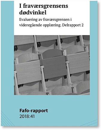 Denne andre av til sammen tre forskningsrapporter om fraværsgrensen i videregående skole, har i stor grad sett på elevenes egne erfaringer. Denne andre av til sammen tre forskningsrapporter om fraværsgrensen i videregående skole, har i stor grad sett på elevenes egne erfaringer.