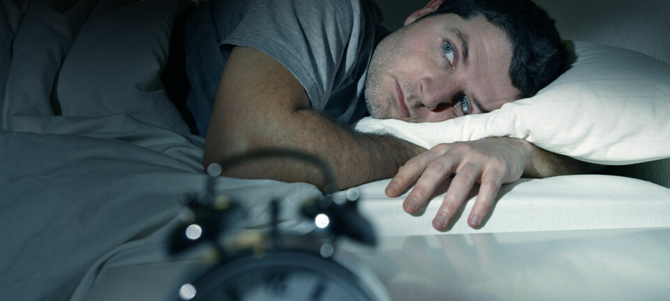 Det finnes mange forskjellige typer søvnvansker. Kanskje han har vendt klokken vekk for å slippe å se at timene går (Illustrasjonsbilde: Shutterstock/NTB Scanpix)