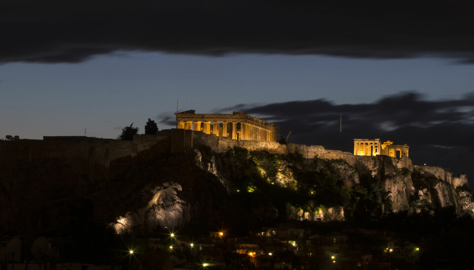 «Akropolis er ikke bare et monument til verdens kulturelle arv, men et symbol for hele menneskeheten som ikke kan være del av handelstransaksjoner», skriver de greske myndighetene i sitt nei til motekonsernet Gucci. (Foto: Marko Djurica / NTB scanpix)