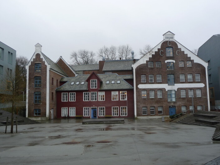 Fabrikken til Concord Canning I Stavanger. Firmaet hadde også fabrikker i Leikanger og Uskedal. Foto: MUST/ Norsk hermetikkmuseum Fabrikken til Concord Canning I Stavanger. Firmaet hadde også fabrikker i Leikanger og Uskedal. Foto: MUST/ Norsk hermetikkmuseum