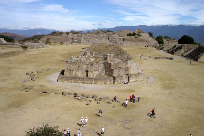 Monte Albán i mexico. (foto: Bobak Ha'Eri/CC BY 2.5) Monte Albán i mexico. (foto: Bobak Ha'Eri/CC BY 2.5)