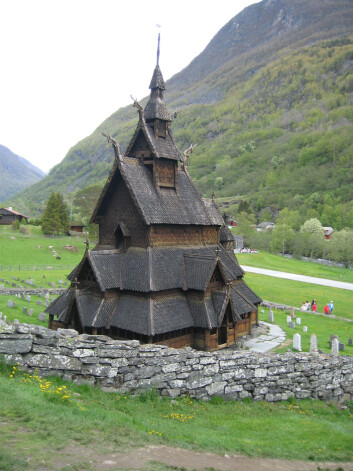 Borgund stavkirke Foto: NIKU Borgund stavkirke Foto: NIKU