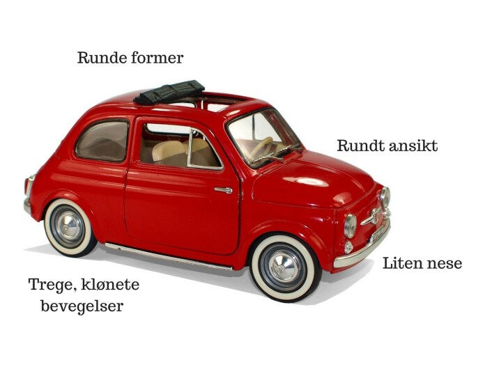 Søt Fiat! (Foto: CC0, via Pixabay (modifisert av EMG) Søt Fiat! (Foto: CC0, via Pixabay (modifisert av EMG)