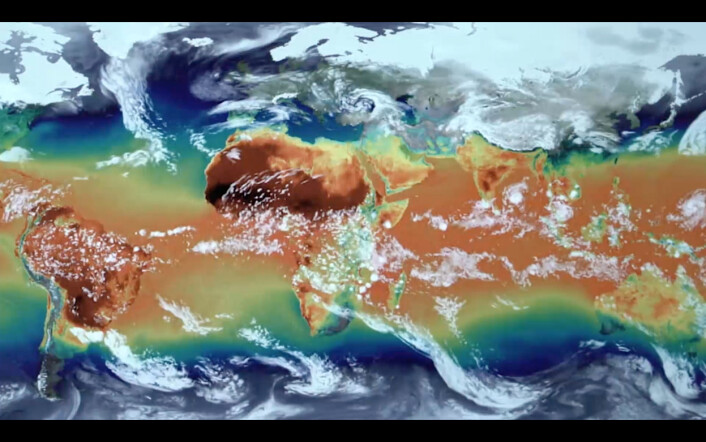Havstrømmer, temperaturer og målinger av andre geofysiske krefter ligger inne i de store internasjonale klimamodeller, men presisjonen vil alltid kunne forbedres. (Foto: NASA) Havstrømmer, temperaturer og målinger av andre geofysiske krefter ligger inne i de store internasjonale klimamodeller, men presisjonen vil alltid kunne forbedres. (Foto: NASA)