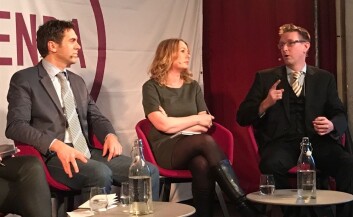 Sylo Taraku (t.v), Åsa Linderborg og Asle Toje møttes da Tankesmien Agenda og Europabevegelsen inviterte til debattom populisme i Europa. (Foto: (Fotos. Siw Ellen Jakobsen)) Sylo Taraku (t.v), Åsa Linderborg og Asle Toje møttes da Tankesmien Agenda og Europabevegelsen inviterte til debattom populisme i Europa. (Foto: (Fotos. Siw Ellen Jakobsen))