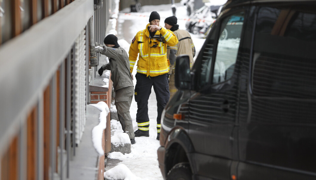 Politiet rykket tirsdag formiddag ut til Universitetet i Oslo etter at det ble mottatt brev med mistenkelig pulver. (Foto: Ole Berg-Rusten / NTB scanpix) Politiet rykket tirsdag formiddag ut til Universitetet i Oslo etter at det ble mottatt brev med mistenkelig pulver. (Foto: Ole Berg-Rusten / NTB scanpix)