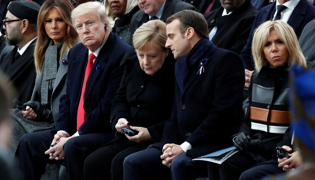 Ifølge forskere flyttet USA fokus vekk fra Europa og mot Asia allerede før Trump – og tidligere administrasjoner har satt spørsmålstegn ved hvor viktig forholdet til Europa egentlig er for USAs interesser. (Foto: Reuters / NTB Scanpix) Ifølge forskere flyttet USA fokus vekk fra Europa og mot Asia allerede før Trump – og tidligere administrasjoner har satt spørsmålstegn ved hvor viktig forholdet til Europa egentlig er for USAs interesser. (Foto: Reuters / NTB Scanpix)