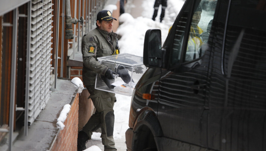 Politiet rykket tirsdag formiddag ut til Universitetet i Oslo etter at det ble mottatt brev med mistenkelig pulver. (Foto: Ole Berg-Rusten / NTB scanpix) Politiet rykket tirsdag formiddag ut til Universitetet i Oslo etter at det ble mottatt brev med mistenkelig pulver. (Foto: Ole Berg-Rusten / NTB scanpix)
