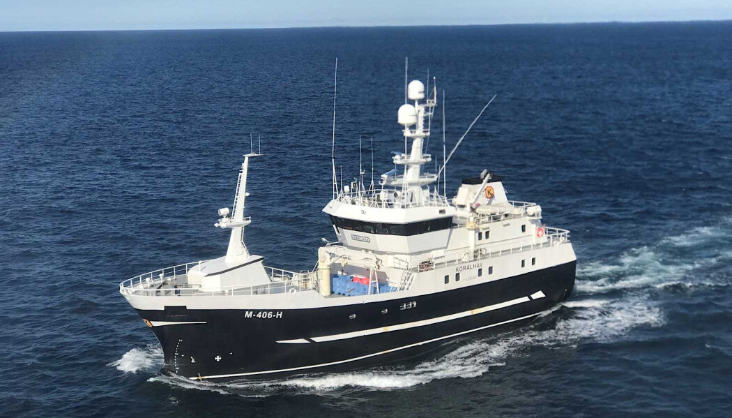 Fiskebåten Koralhav er et av fartøyene som testet ut de nye kartene over havbunnen. (Foto: fiskebat.no) Fiskebåten Koralhav er et av fartøyene som testet ut de nye kartene over havbunnen. (Foto: fiskebat.no)