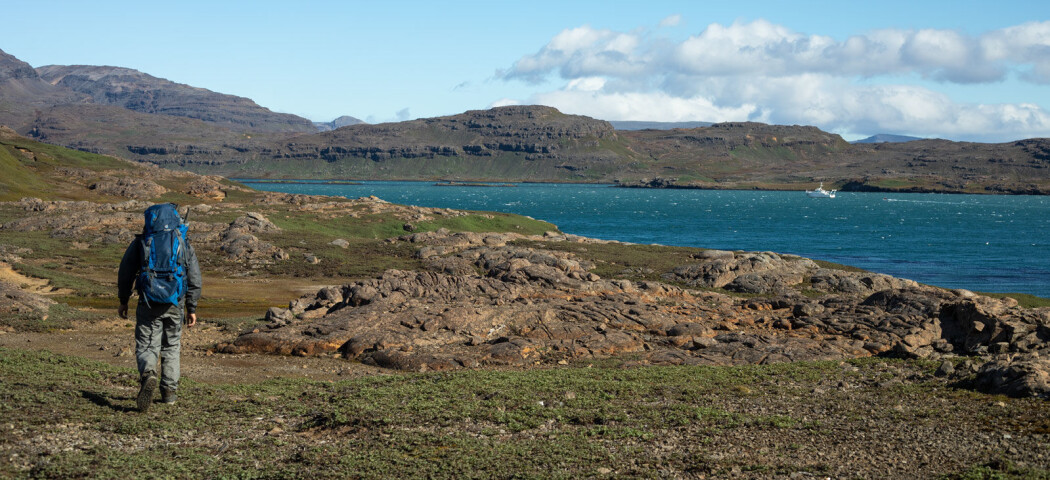 Vakkert landskap rundt Lac Bontemps, hvor det ble merket sjøørret for et år siden. (Foto: Sindre Håvarstein Eldøy, NTNU Vitenskapsmuseet, CC BY-SA 4.0). Vakkert landskap rundt Lac Bontemps, hvor det ble merket sjøørret for et år siden. (Foto: Sindre Håvarstein Eldøy, NTNU Vitenskapsmuseet, CC BY-SA 4.0).