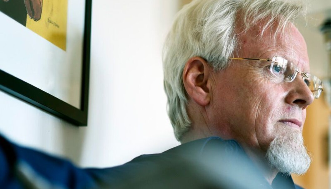 – Rettens flertall har fullstendig neglisjert den unge forskerens forklaring, ombudsmannens forklaring og dokumentasjonen på varsling som ble lagt fram i retten, hevder professor i medisinsk etikk Jan Helge Solbakk. (Foto: Ola Sæther) – Rettens flertall har fullstendig neglisjert den unge forskerens forklaring, ombudsmannens forklaring og dokumentasjonen på varsling som ble lagt fram i retten, hevder professor i medisinsk etikk Jan Helge Solbakk. (Foto: Ola Sæther)
