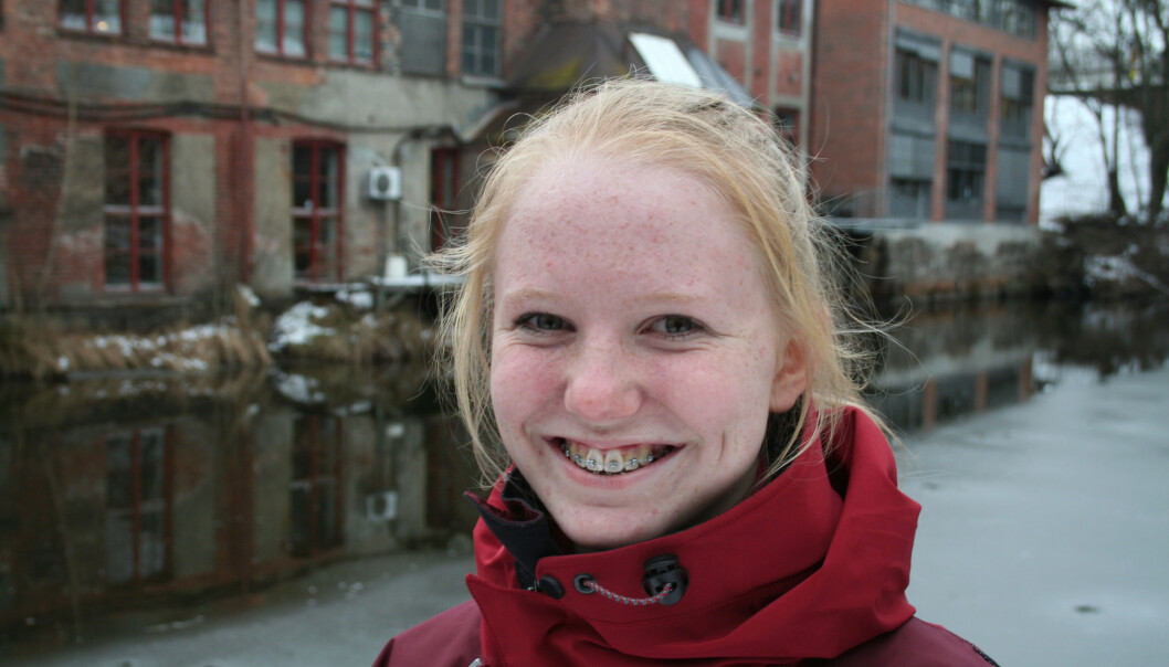 Ida Frøyland (13 år) er forskning.nos nye ungdomsreporter. (Foto: Eivind Nicolai Lauritsen) Ida Frøyland (13 år) er forskning.nos nye ungdomsreporter. (Foto: Eivind Nicolai Lauritsen)