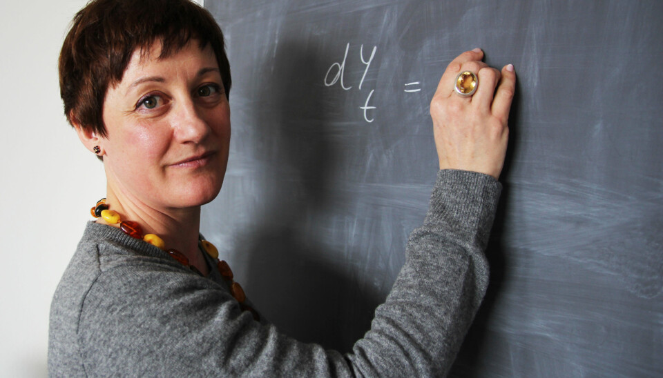 Giulia Di Nunno er én av tre kvinnelige professorer på matematisk institutt ved Universitetet i Oslo.
