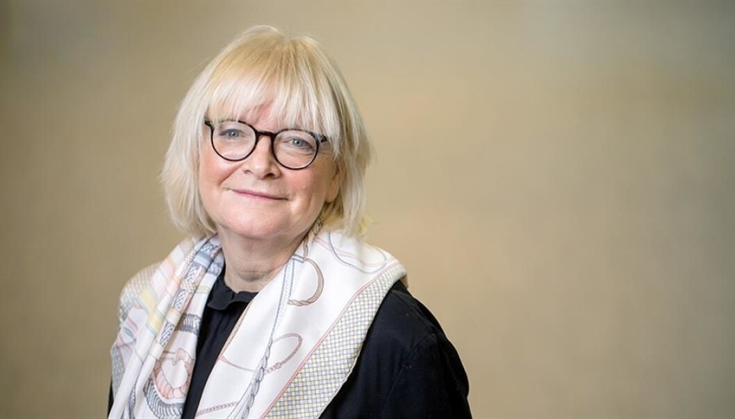– Det er mange ansatte som skal takkes i dag for at vi har nådd denne viktige milepælen, sier rektor Berit Rokne. Denne måneden fikk høyskolen godkjent en ny doktorgrad på helse. (Foto: Eivind Senneset, HVL) – Det er mange ansatte som skal takkes i dag for at vi har nådd denne viktige milepælen, sier rektor Berit Rokne. Denne måneden fikk høyskolen godkjent en ny doktorgrad på helse. (Foto: Eivind Senneset, HVL)